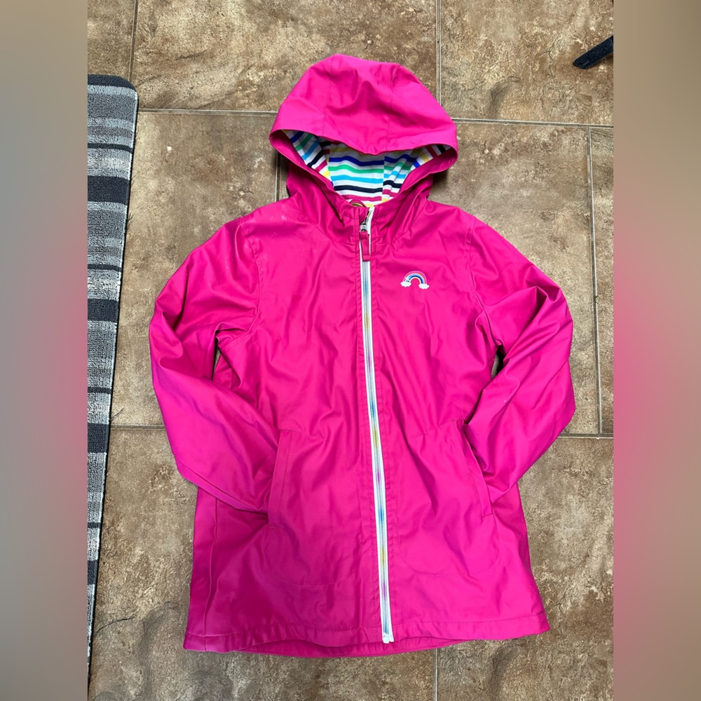 Girls rain jacket 6x